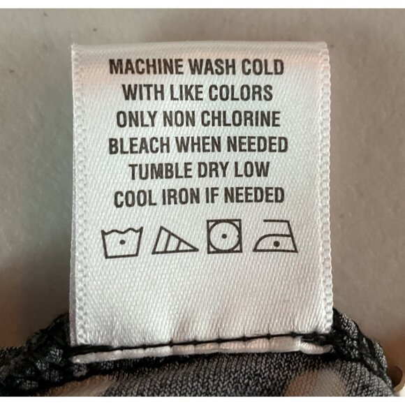 NWT Everlily Polka Dot Sleeveless Tiered Dress Black & White Size L new - Picture 9 of 11